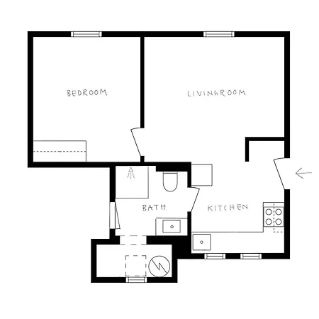 Dinbnb L 100m To Bryggen L Pet Friendly L Sleeps 4 L Smart-tv