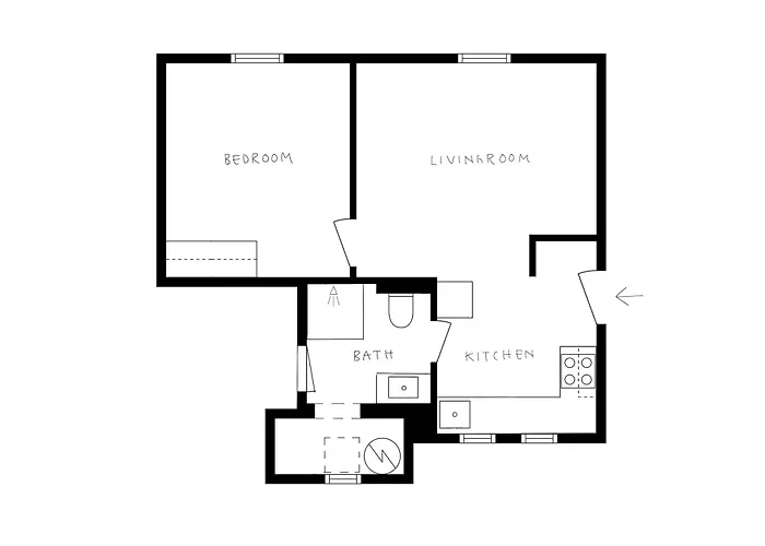 Dinbnb L 100m To Bryggen L Pet Friendly L Sleeps 4 L Smart-tv